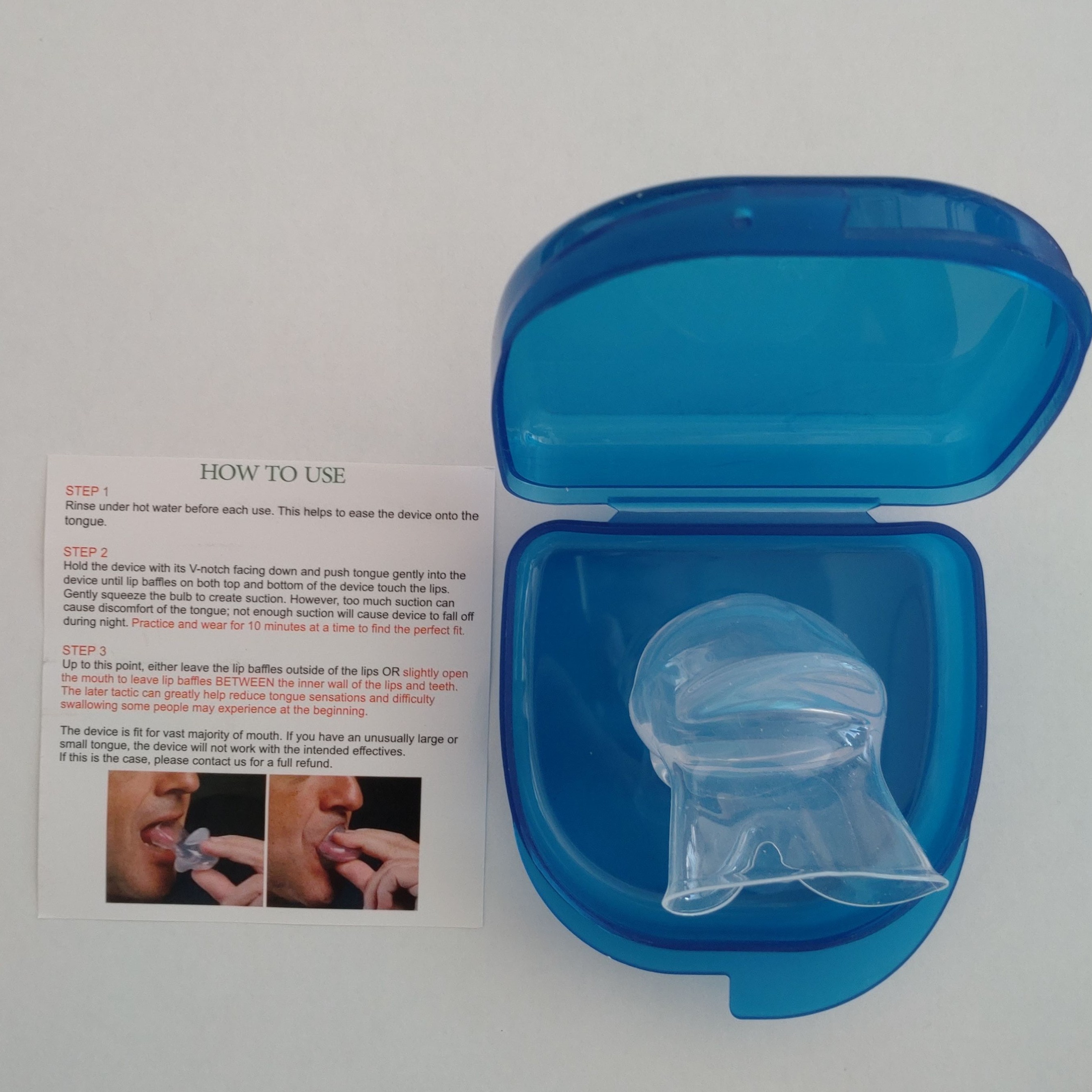 いびき用の舌固定器（舌用マウスピース）ってどうなの？